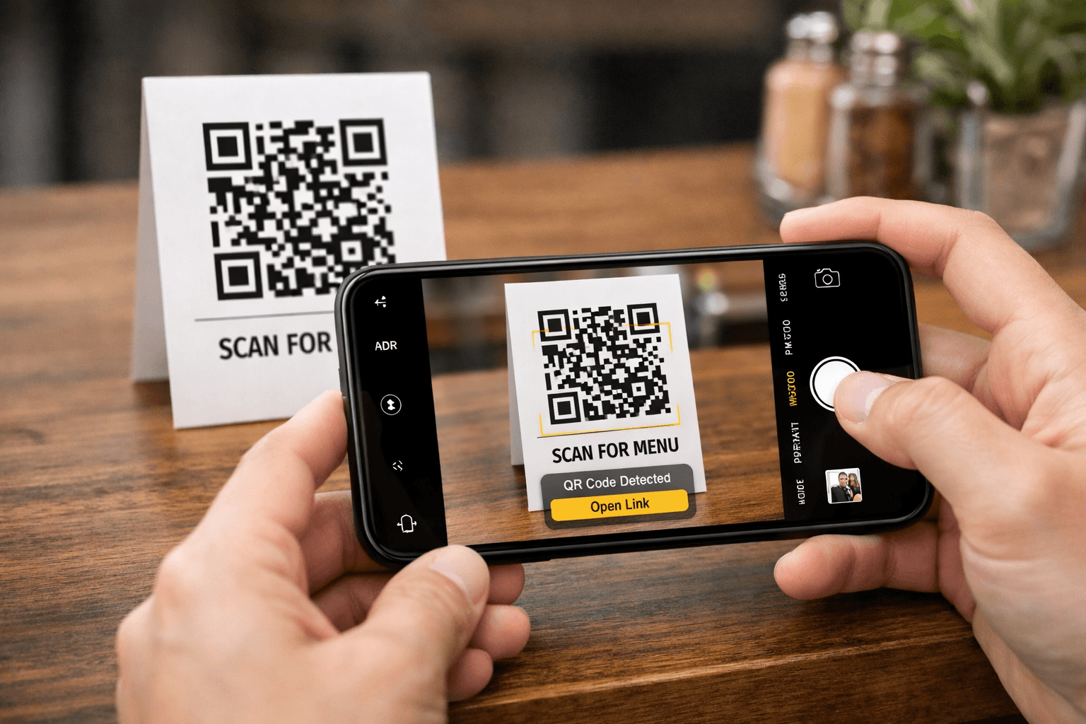 QR Code Menus for Cafes & Restaurants